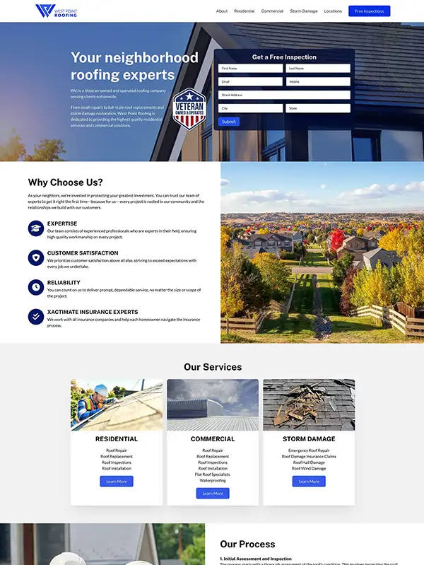 Portfolio Screenshot of WPShingle website